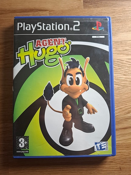 Agent Hugo PlayStation 2 peli