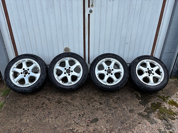 Mersun e sarjan 205/55 R16 kesärenkaat alumiinivanteilla