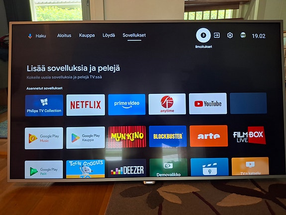 Televisio Philips Android 4K ultra HD