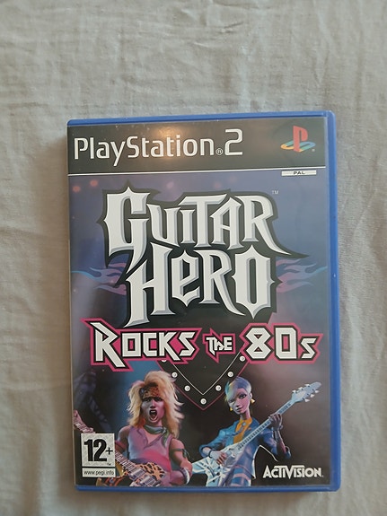Ps2 Guitar hero rocks the 80s