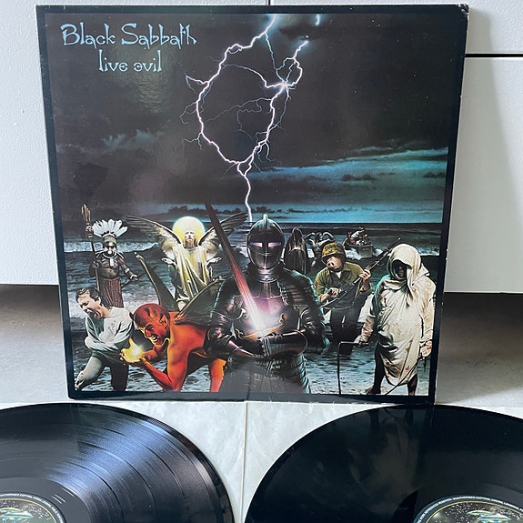 BLACK SABBATH Live Evil 2LP 1983.