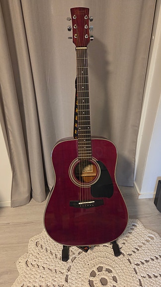 Ibanez Performance akustinen kitara punainen