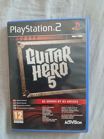 Ps2 guitar hero 5