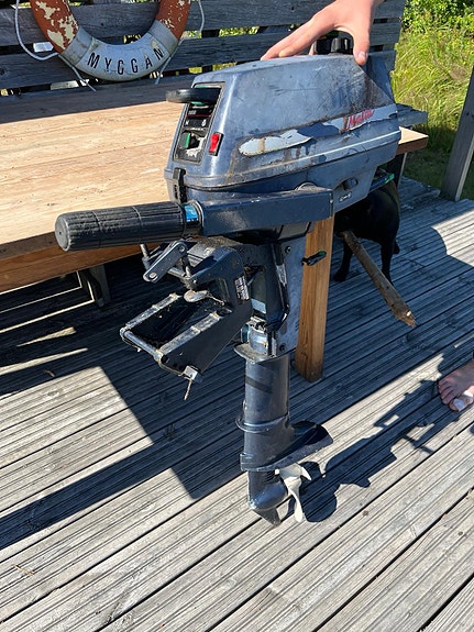 Yamaha Perämoottori käsiohjauksella