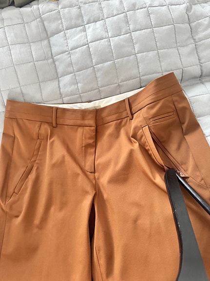 PBO ruskeat housut koko 40