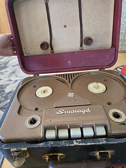 Vintage Smaragd -kelanauhuri (Philips-tekniikka) – Entisöintiprojekti