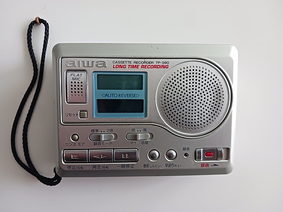 AIWA TP-S90 Auto-Reverse kannettava kasettisoitin