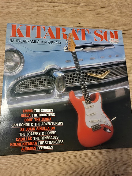 Kitarat soi – Rautalankamusiikin parhaat 2LP vinyyli