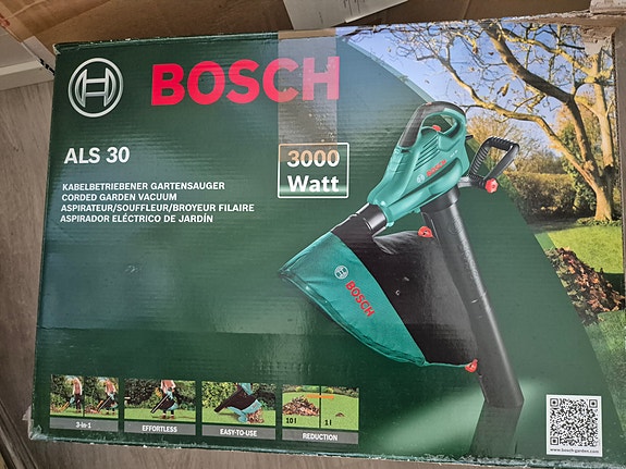 Bosch ALS 30 lehtipuhallin ja -imuri
