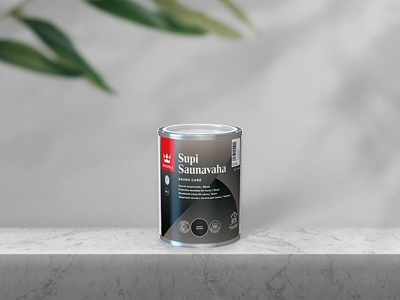 Tikkurila Supi Saunavaha (1L / Musta)