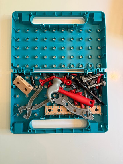 BRIO builder rakentelusalkku ja työkalut