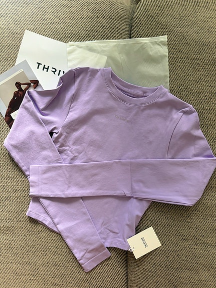 Uusi Thrivin -paita, lila, XS