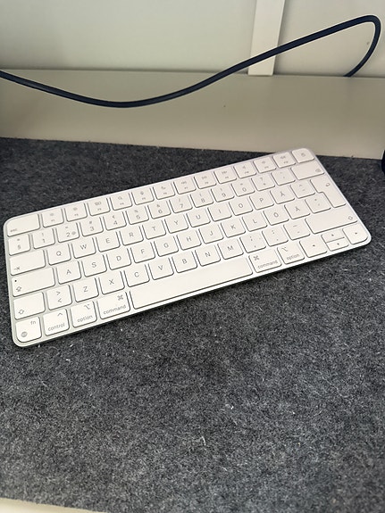 Apple langaton näppäimistö valkoinen