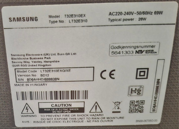 Samsung 32 tv