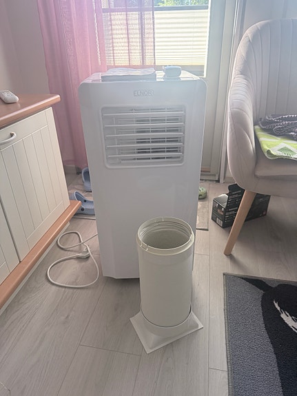 Siirrettävä Elnor ilmanjäähdytin