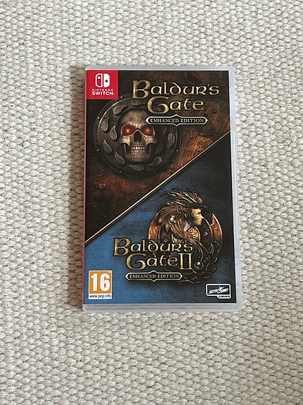 Nintendo Switch Baldur's Gate I & II -peli