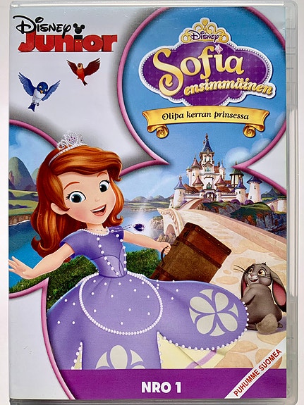 Sofia ensimmäinen Olipa kerran prinsessa nro 1 DVD