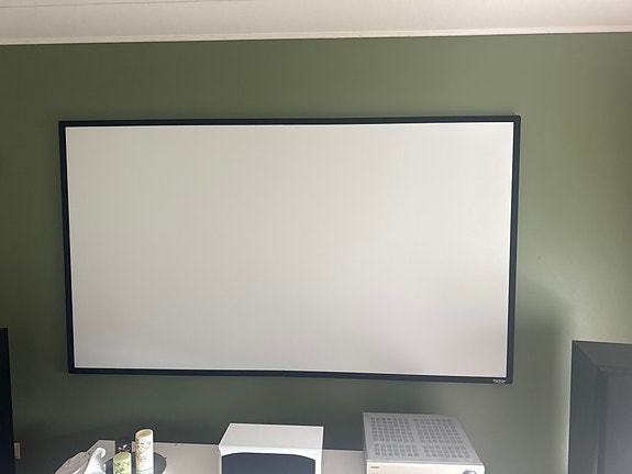 100” Grandview valkokangas