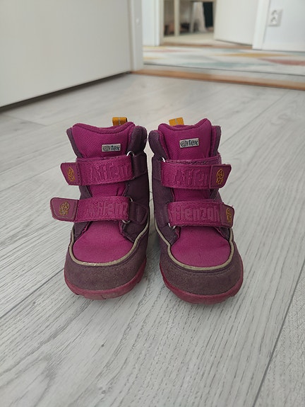 Affenzahn lasten talvikengät koko 22 violetti unisex