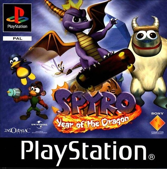 Spyro 3: Year of the Dragon (Boxed) PS (Käytetty)