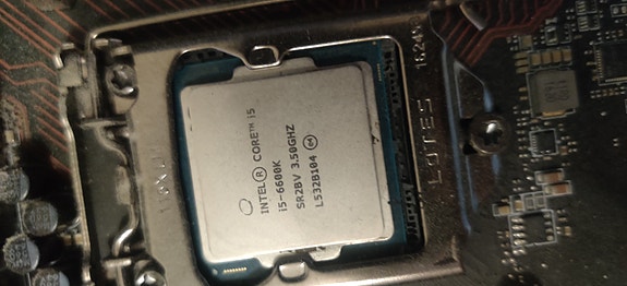 Intel i5 6600k 3.5ghz