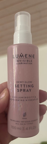 Lumene kiinnityssuihke