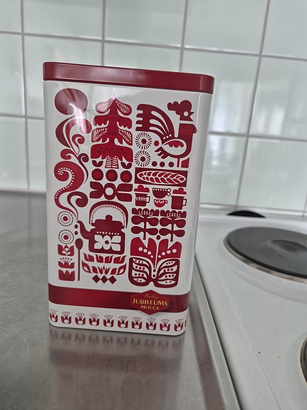 Paulig kahvin säilytyslaatikko