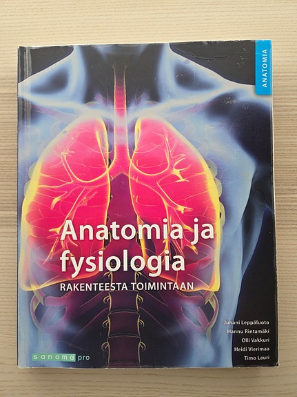 Anatomia ja fysiologia -oppikirja