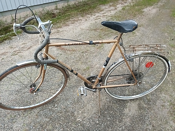 Vintage miesten retkipyörä 28" ruskea