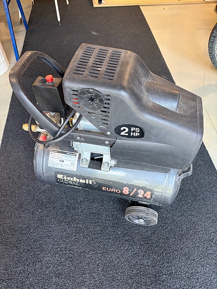 Einhell Euro 8/24 ilmakompressori 24 l 1,5 kW 2 hv