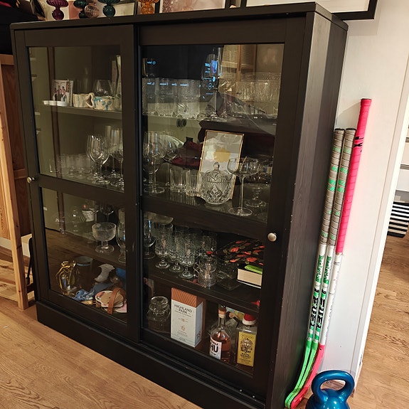 Ikea havsta vitriini