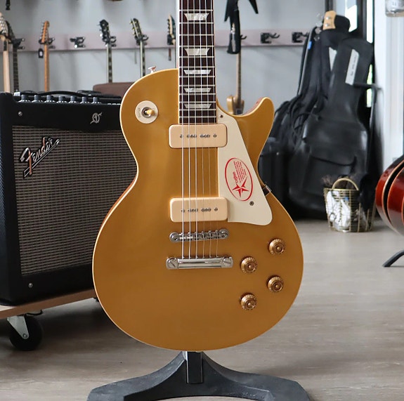 Gibson Les Paul Gold Top 1956 Custom Shop LPR-6 2007 sähkökitara