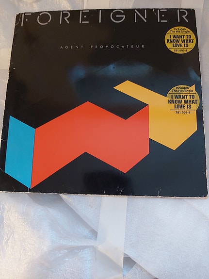Foreigner : Agent Provocateur , Vinyyli LP
