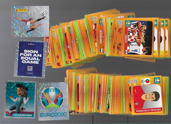 Panini Euro 2020 tarrat