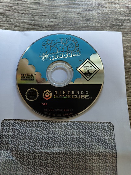 Nintendo GameCube Super Mario Sunshine peli