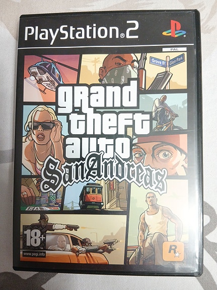 PlayStation 2 Grand Theft Auto: San Andreas peli