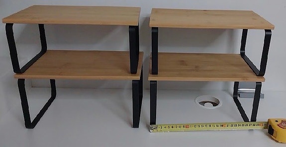 Puiset säilytys hyllyt keittiöön
