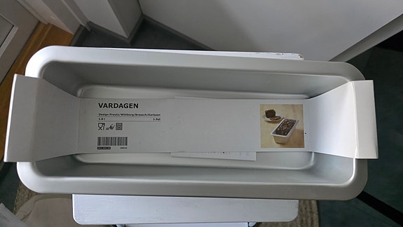 IKEA VARDAGEN leipävuoka metallinen