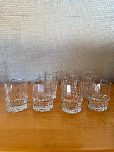 Tapio Wirkkala Iittala Pallas juomalasit