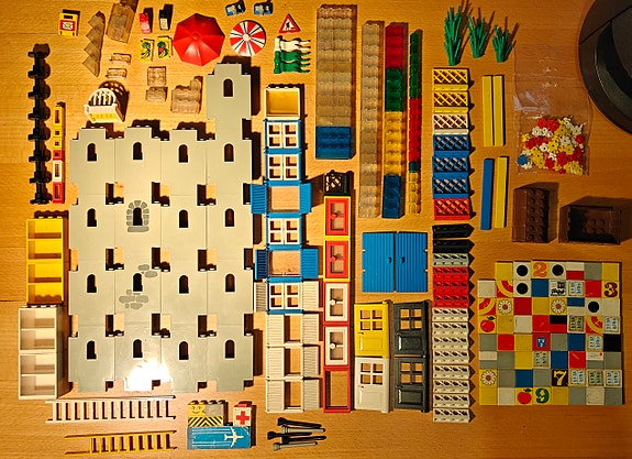 Lego City ja linna -erikoisosia