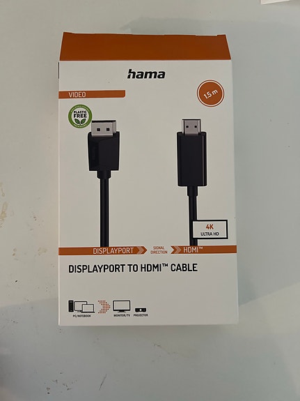 Displayport-HDMI -kaapeli