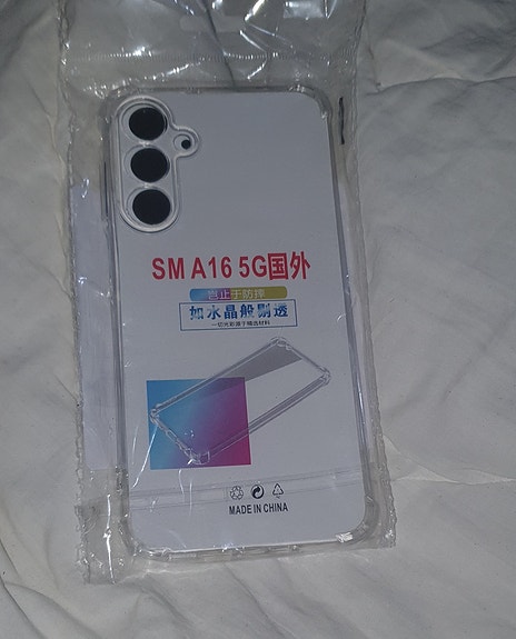 Samsung Galaxy A16 5G ja 4G puhelimen suojakuori läpinäkyvä