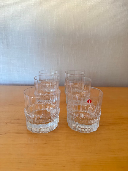 Tapio Wirkkala Iittala Pallas pienet juomalasit