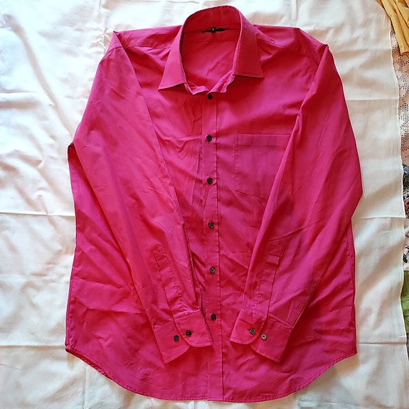 Miesten Pinkki CLUBMAN Kauluspaita