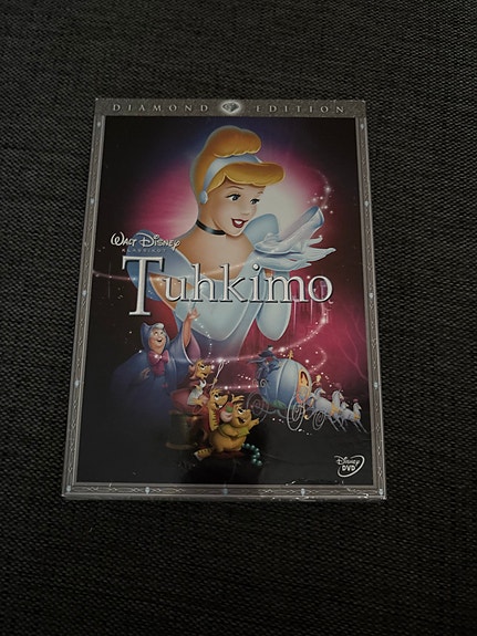 Disney Tuhkimo DVD elokuva suomeksi
