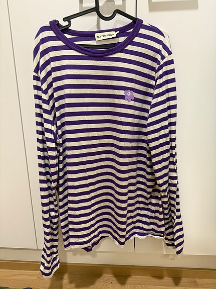 Marimekko Tasaraita -pitkähihainen paita, unisex, koko M