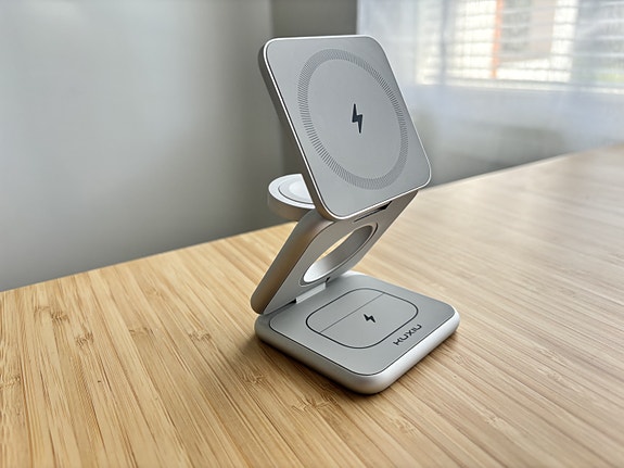 Kuxiu X40 3-1 charger stand -laturi