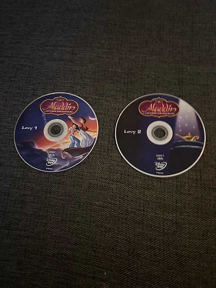 Disney Aladdin 2-levyn juhlapainos DVD
