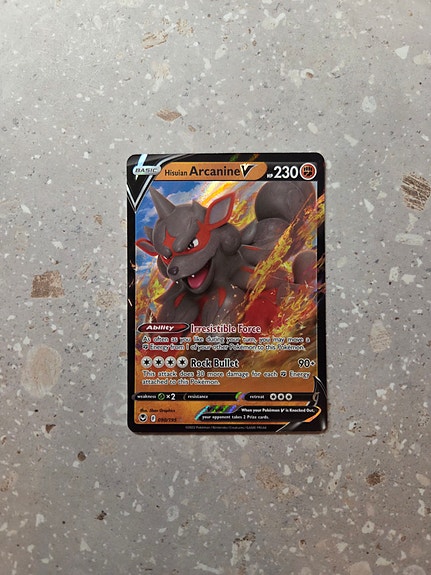 Hisuian Arcanine V - Pokemon, Silver Tempest