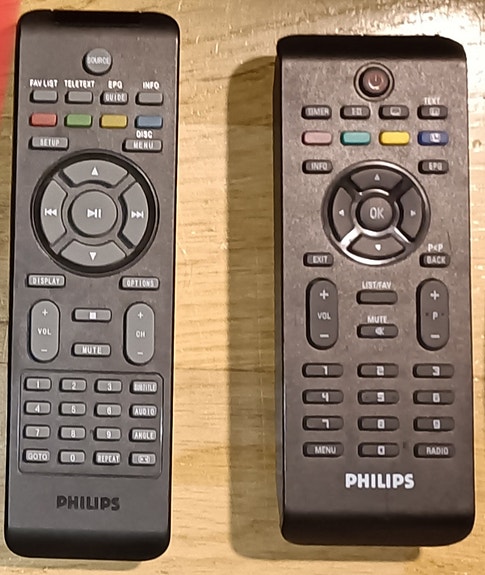 Philips Kaukosäädin (7kpl.)